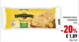 Conad Formaggio single LEERDAMMER offerta