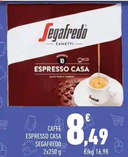Conad Caffe espresso casa SEGAFREDO offerta