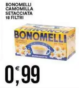 Vantaggio Cash&Carry Bonomelli camomilla setacciata filtri offerta