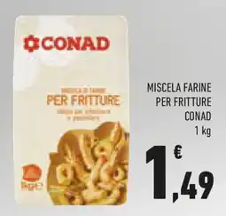 Conad Miscela farine per fritture CONAD offerta