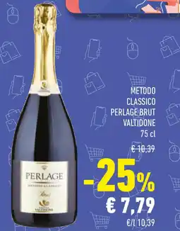 Conad Metodo classico perlage brut valtidone offerta
