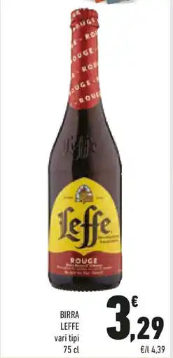 Conad Birra LEFFE vari tipi offerta