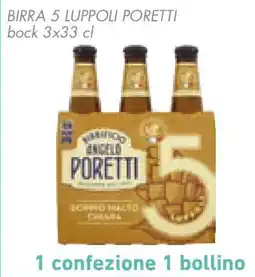 Conad Birra 5 luppoli PORETTI offerta