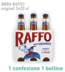 Conad Birra RAFFO original offerta