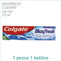 Conad Dentifricio COLGATE offerta