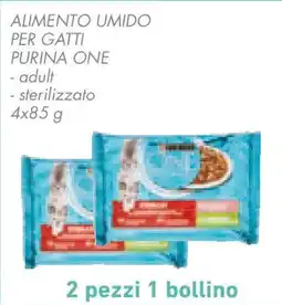 Conad Alimento umido per gatti PURINA ONE offerta