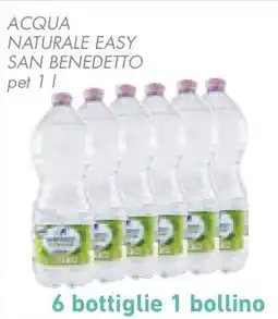 Conad Acqua naturale easy SAN BENEDETTO offerta