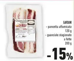 Conad GARDANI - pancetta affumicata - guanciale stagionato offerta