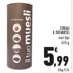 Conad Cereali IL TUO MUESLI offerta