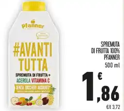 Conad Spremuta di frutta 100% PFANNER offerta