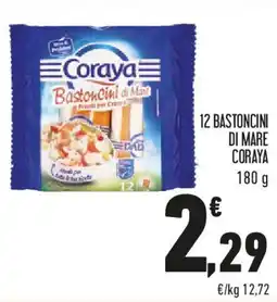 Conad 12 bastoncini di mare CORAYA offerta