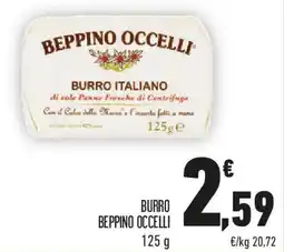 Conad Burro BEPPINO OCCELLI offerta