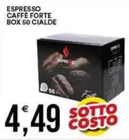 Vantaggio Cash&Carry Espresso caffe forte box 50 cialde offerta