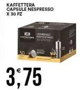 Vantaggio Cash&Carry KAFFETTERA Capsule nespresso x 30 pz offerta