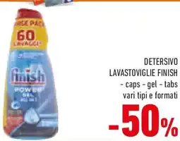 Conad Detersivo lavastoviglie FINISH offerta