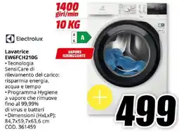 MediaWorld Electrolux Lavatrice EW6FCH210G offerta
