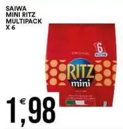 Vantaggio Cash&Carry SAIWA Mini RITZ multipack x 6 offerta