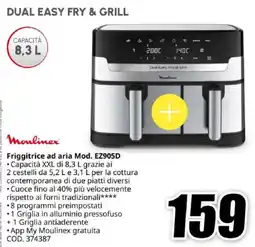 MediaWorld Moulinex Friggitrice ad aria Mod. EZ905D offerta