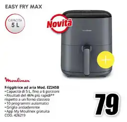 MediaWorld Moulinex Friggitrice ad aria Mod. EZ245B offerta