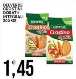 Vantaggio Cash&Carry DELVERDE Crostini dorati/ integrali offerta