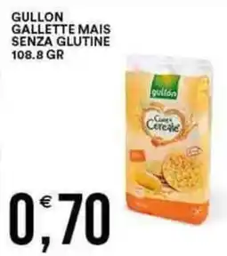 Vantaggio Cash&Carry GULLON Gallette mais senza glutine offerta