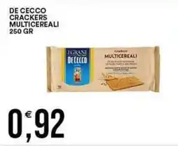 Vantaggio Cash&Carry DE CECCO crackers multicereali offerta