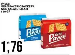 Vantaggio Cash&Carry PAVESI GRAN PAVESI Crackers non salati/salati offerta
