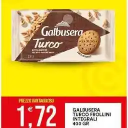 Vantaggio Cash&Carry GALBUSERA turco frollini integrali offerta