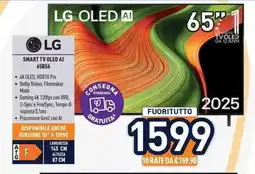 Unieuro LG SMART TV OLED AI 65B56 offerta