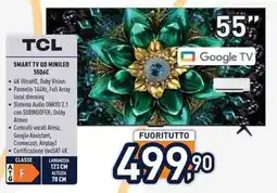 Unieuro TCL SMART TV QD MINILED 5506C offerta