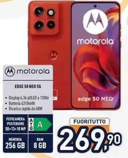 Unieuro motorola EDGE 50 NEO 5G offerta