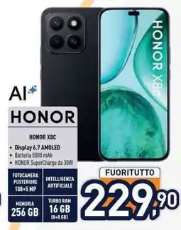 Unieuro HONOR X8C offerta