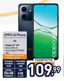 Unieuro OPPO A5X offerta