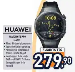 Unieuro HUAWEI WATCH GT5 PRO (46MM) offerta