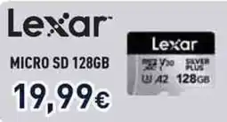 Unieuro Lexar MICRO SD 128GB offerta