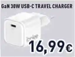 Unieuro GaN 30W USB-C TRAVEL CHARGER offerta