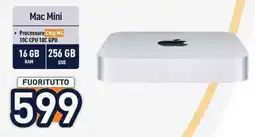 Unieuro Mac Mini offerta