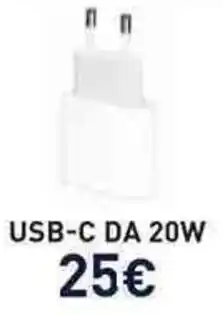 Unieuro USB-C DA 20W offerta