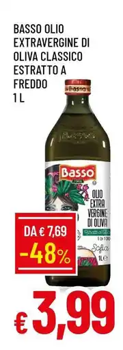 Famila Basso Olio Extravergine di Oliva Classico Estratto a Freddo offerta