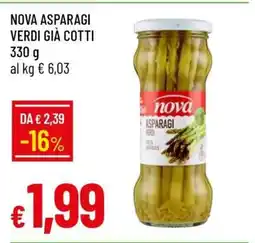 Famila NOVA ASPARAGI VERDI GIÀ COTTI offerta