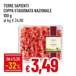 Famila TERRE SAPIENTI COPPA STAGIONATA NAZIONALE offerta