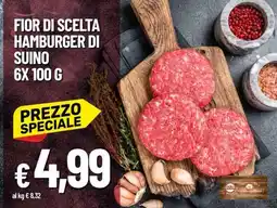 Famila FIOR DI SCELTA HAMBURGER DI SUINO offerta