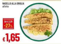 Famila Nasello alla griglia offerta