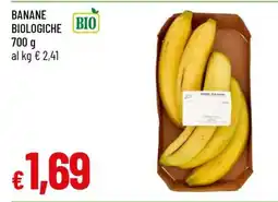 Famila BANANE BIOLOGICHE offerta