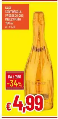 Famila CASA SANT'ORSOLA PROSECCO DOC MILLESIMATO offerta