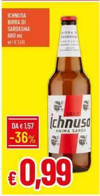 Famila ICHNUSA BIRRA DI SARDEGNA offerta