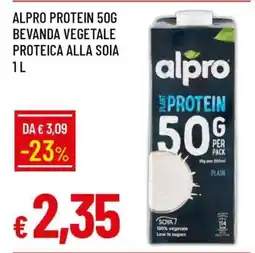 Famila ALPRO PROTEIN 50G BEVANDA VEGETALE PROTEICA ALLA SOIA 1 L offerta