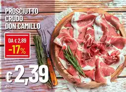 Famila PROSCIUTTO CRUDO DON CAMILLO offerta