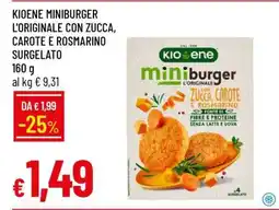 Famila Kioene Miniburger offerta