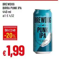 Famila BREWDOG BIRRA PUNK IPA offerta